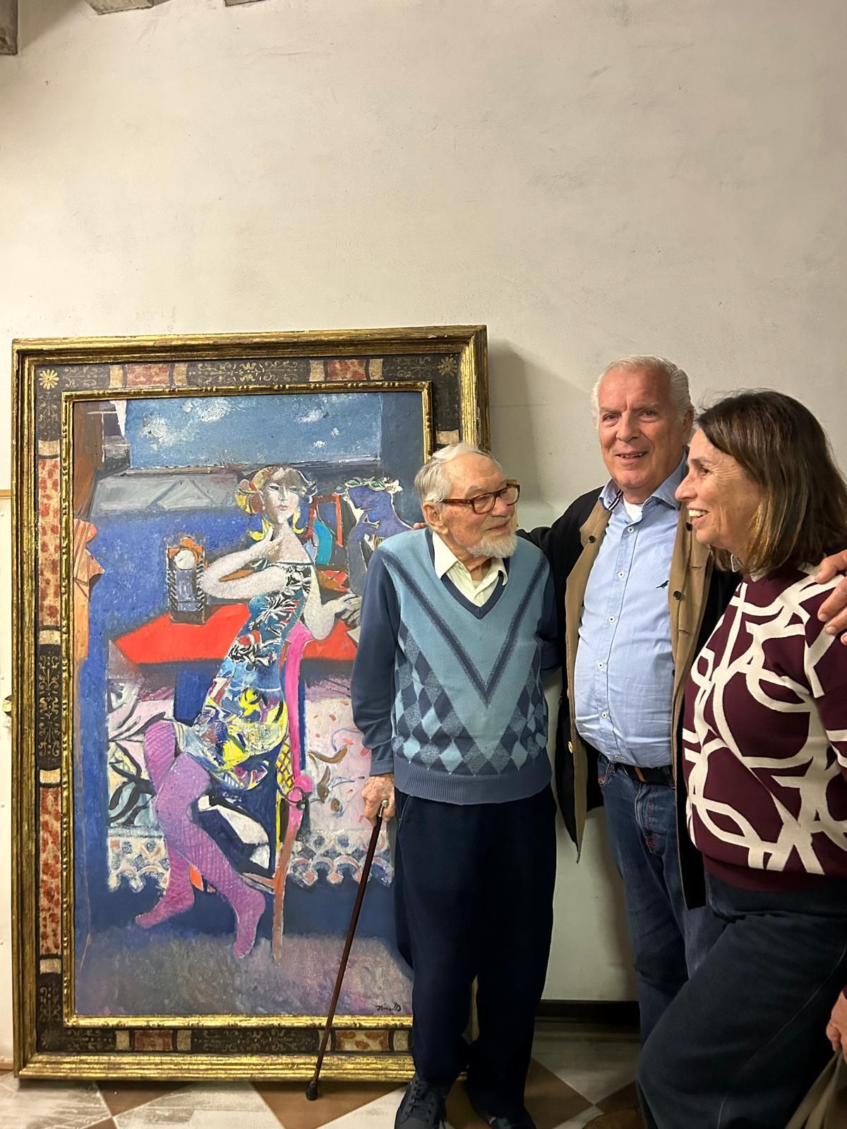 Lino Dinetto. Pintor italiano que realizó importantes obras en iglesias en Italia y Uruguay.​