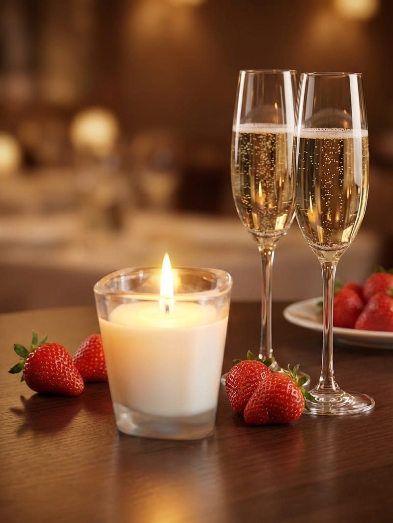 Champaign & Strawberries