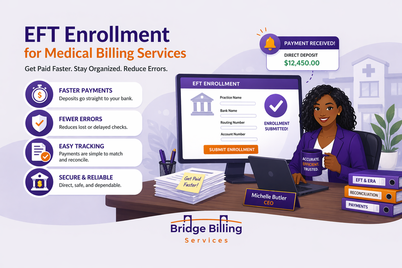 EFT Enrollment for Medical Billing Services