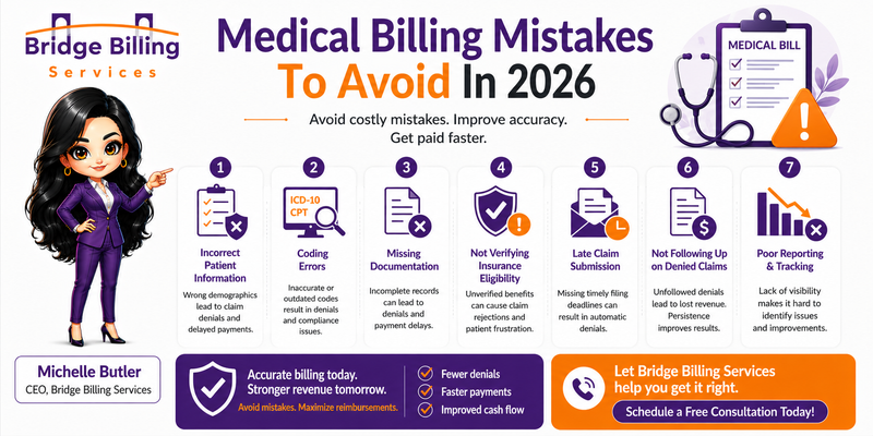 Medical Billing Mistakes To Avoid in 2026
