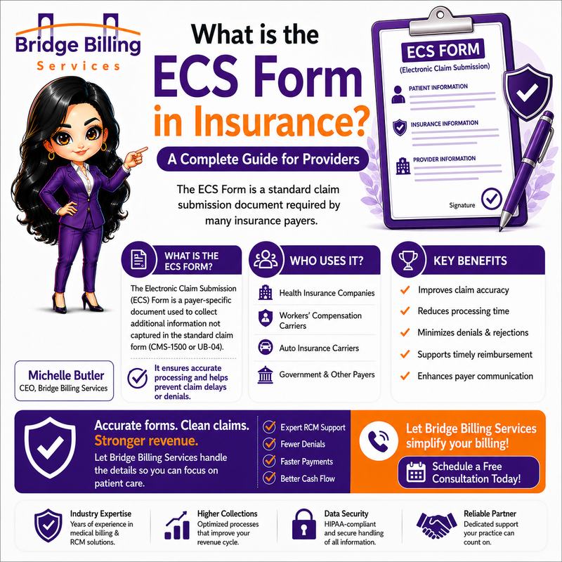 What Is the ECS Form in Insurance? | Bridge Billing Services