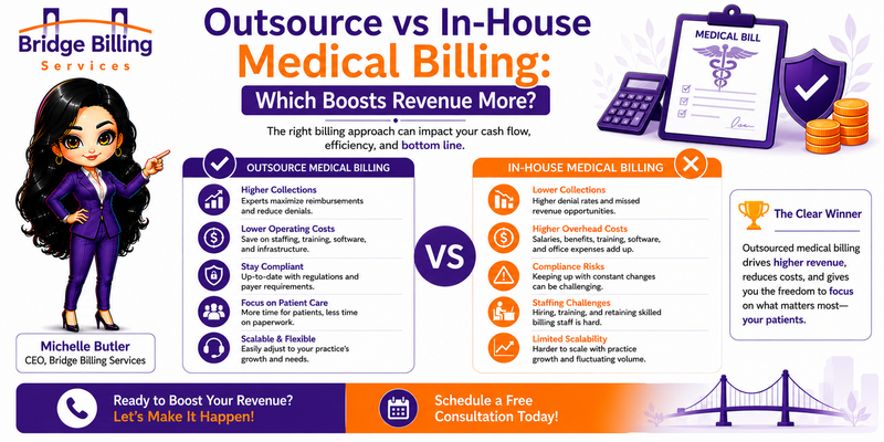 Outsource vs In-House Medical Billing: Which Makes More Money?