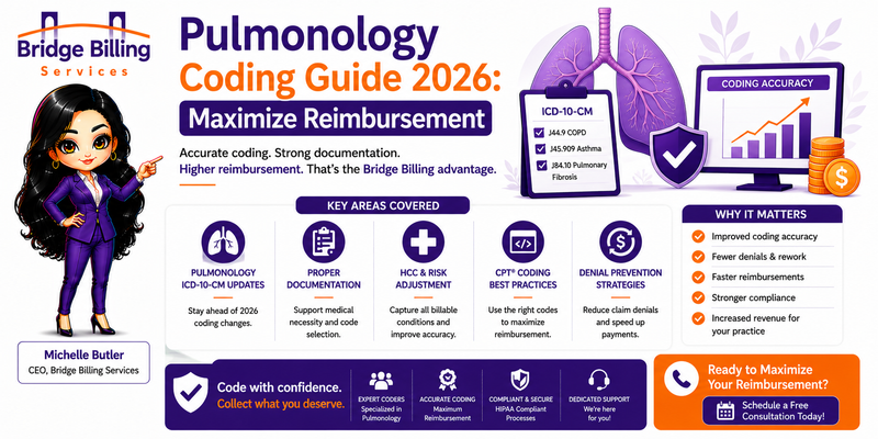Pulmonology Coding Guide 2026: Maximize Reimbursement