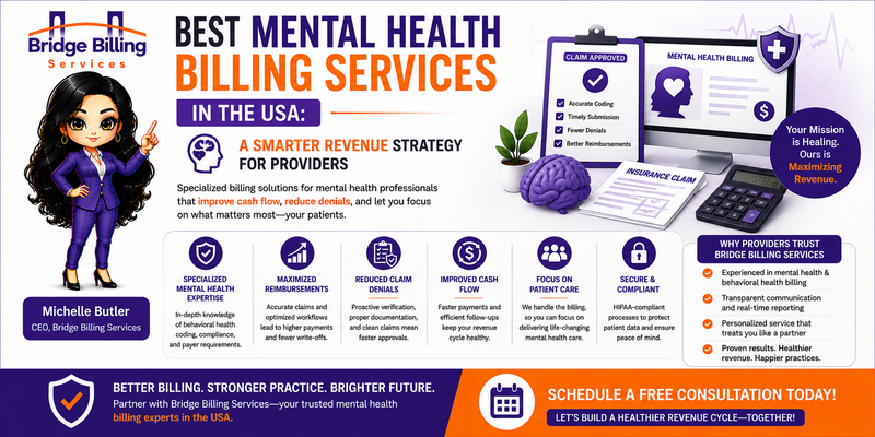 Best Mental Health Billing Services in the USA: A Smarter Revenue Strategy for Providers