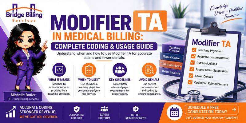 Modifier TA in Medical Billing: Complete Coding & Usage Guide