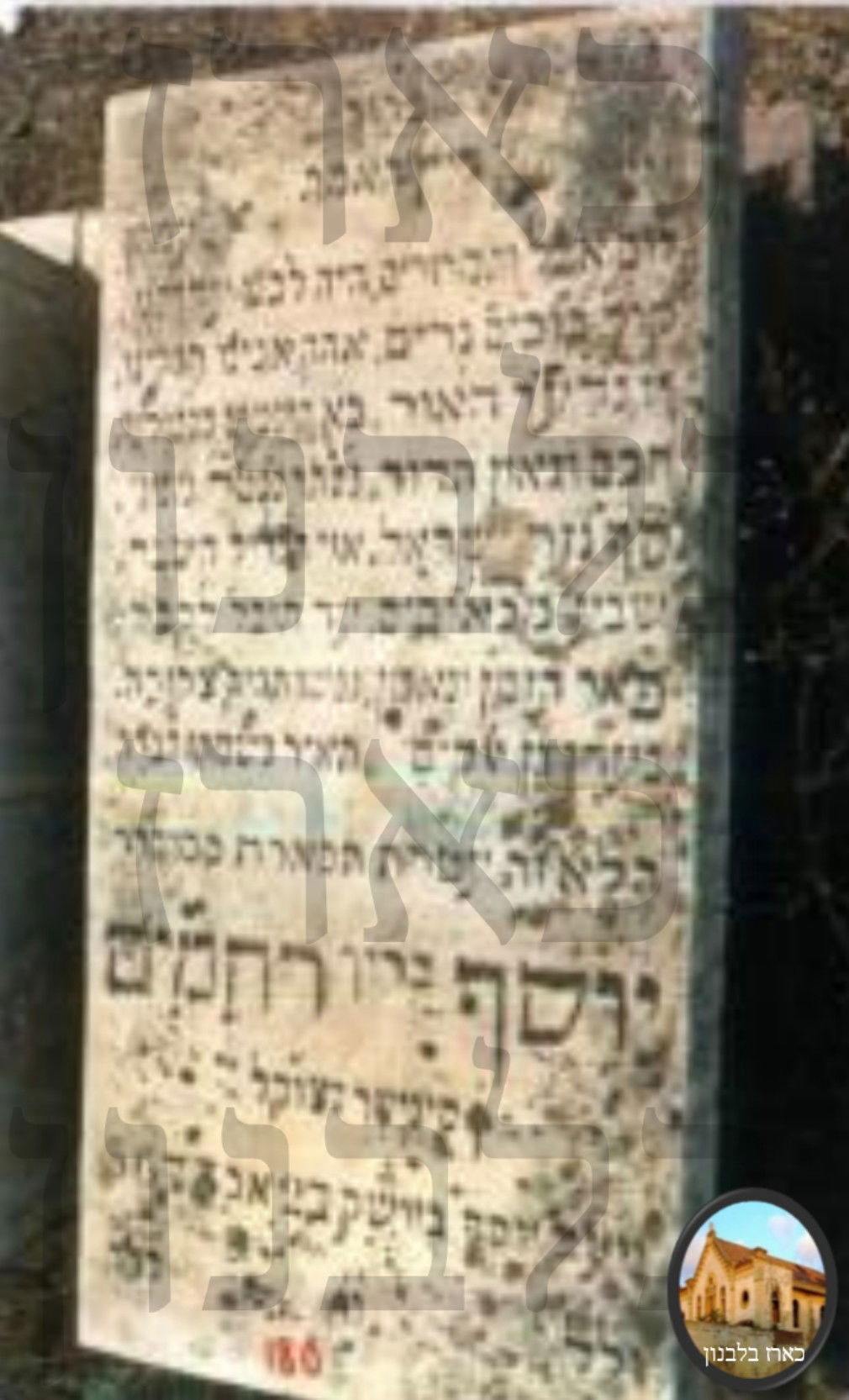 קברו של רבינו בעיר אזמיר, באדיבות העלון "תורה וחיים" מתורתם של רבותינו חכמי וגאוני טורקיה וארצות הבלקן, גליון מס' 68 - פרשת ראה תשפ"ג 