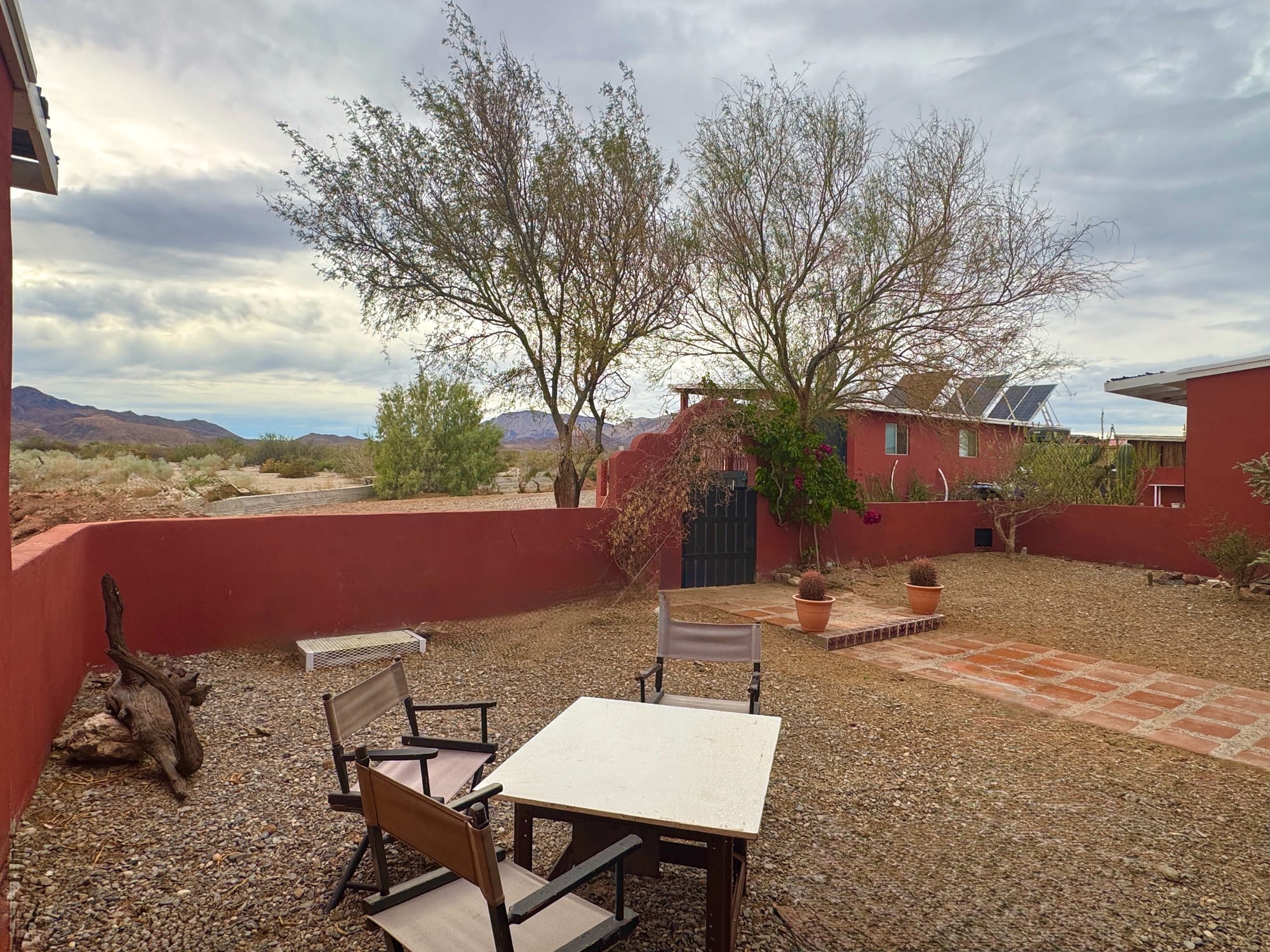 Front Courtyard Westward View