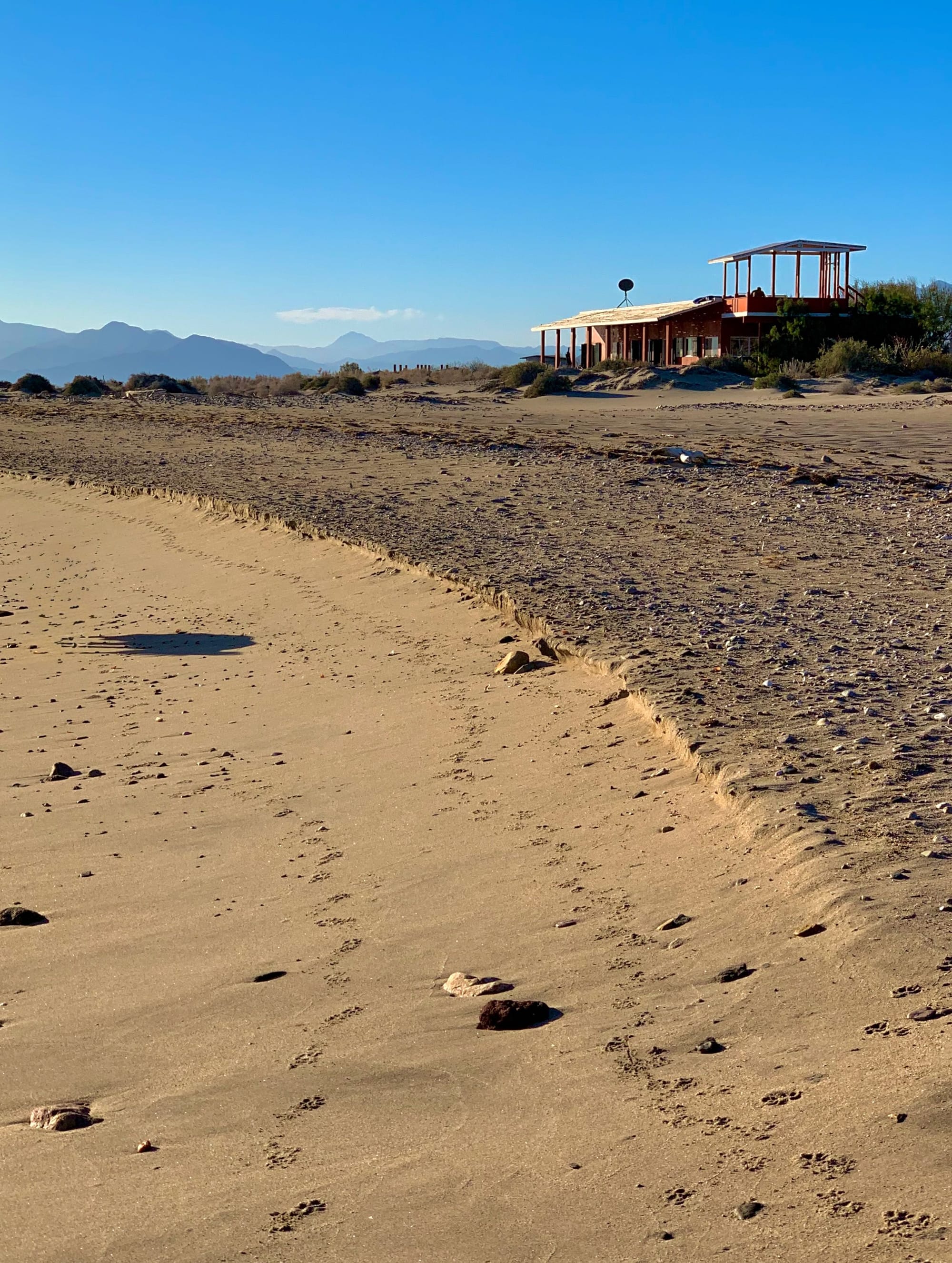 View From Beach Southward View