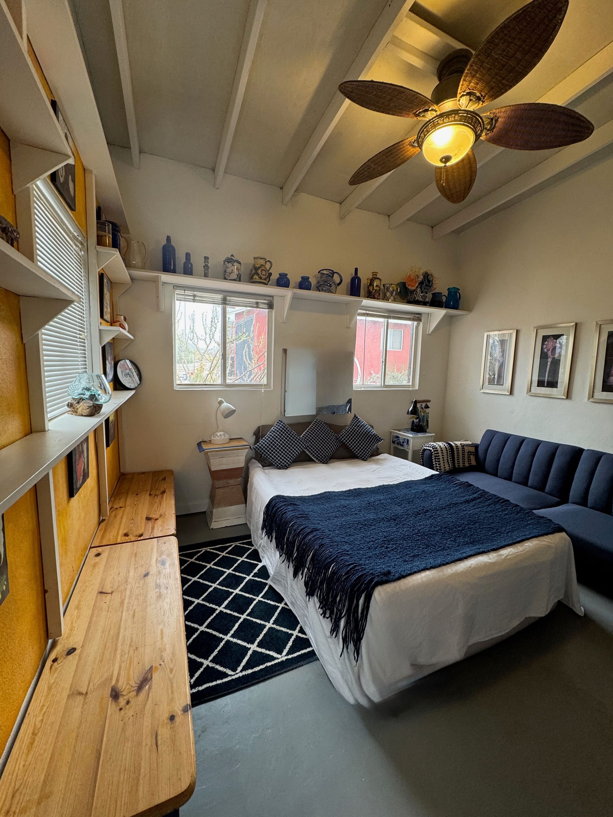 Guest Bedroom View From Entryway