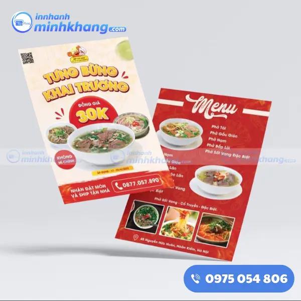 in tờ rơi lấy ngay