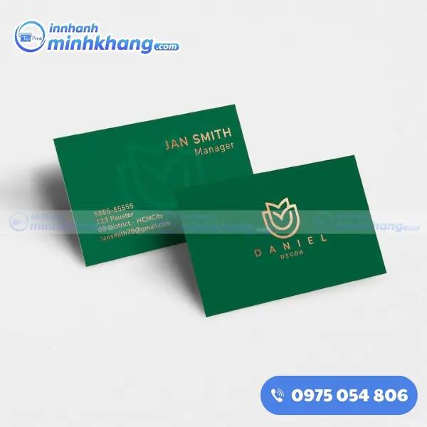 in name card lấy ngay
