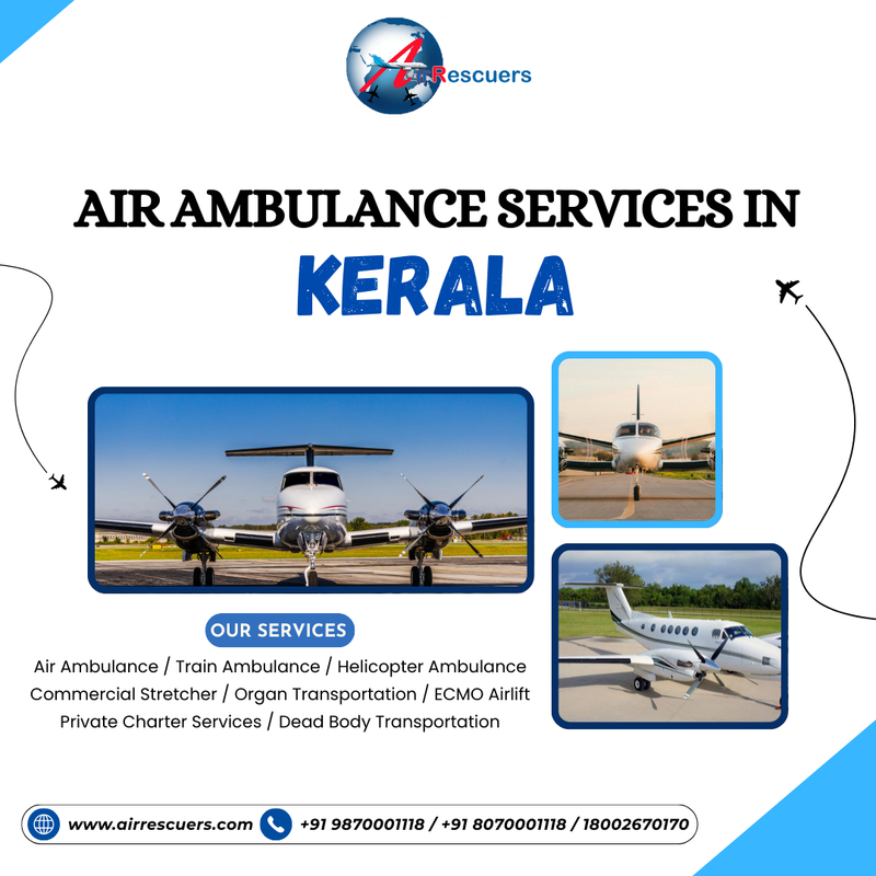 Air Ambulance Services in Kerala