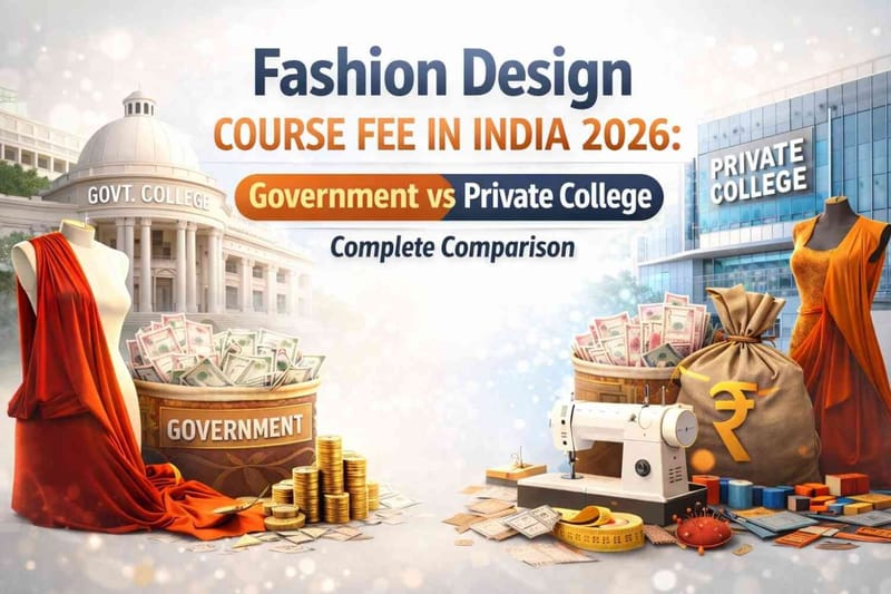 Fashion Design Course Fee in India 2026: Government vs Private College Complete Comparison