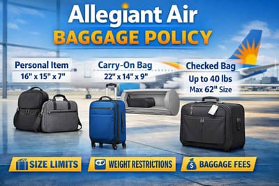 Allegiant Air Baggage Policy Explained: Size, Weight & Fees