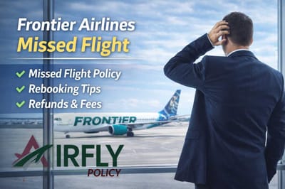Frontier Airlines Missed Flight Policy: Fees, Rules & Solutions