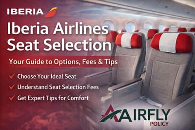 Iberia Airlines Seat Selection Guide: Fees, Options & Tips