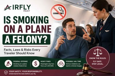 Is Smoking on a Plane a Felony? Airline Rules and Legal Risks