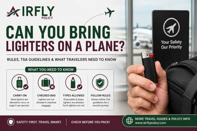 Can You Bring Lighters on a Plane? Rules & TSA Guidelines