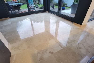 How to maintain travertine floors after professional refinishing