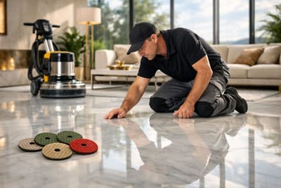 Why Marble Floors Lose Shine Over Time & How to Restore It