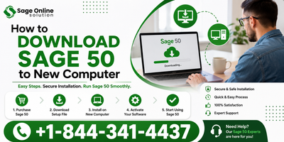 How to Download Sage 50 Accounting Software Safely on a New Computer? {2026 Guide}