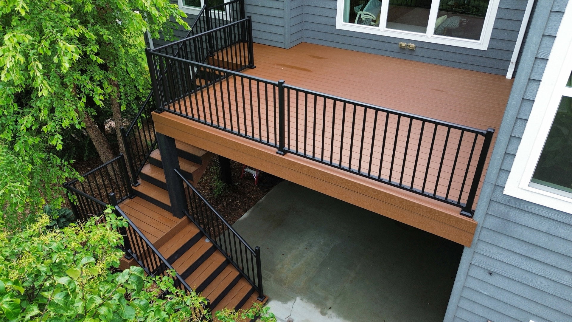 Trex Composite Deck & Aluminum Railing - Brookings, SD