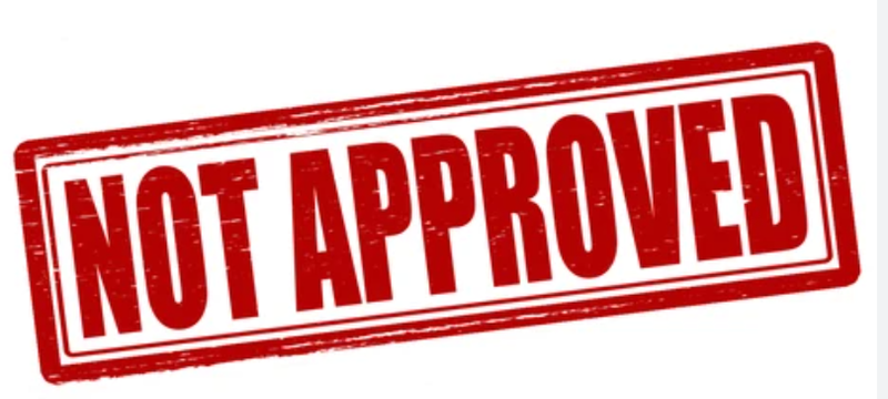 Notice of approval limit exceeded