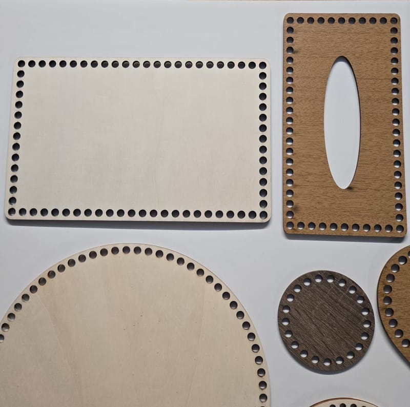 dna a víka na hačkování 