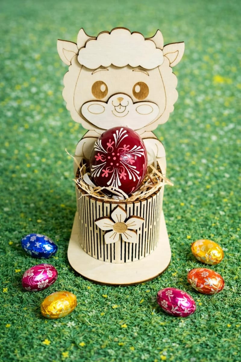 Stojánek na velikonoční vajíčko 