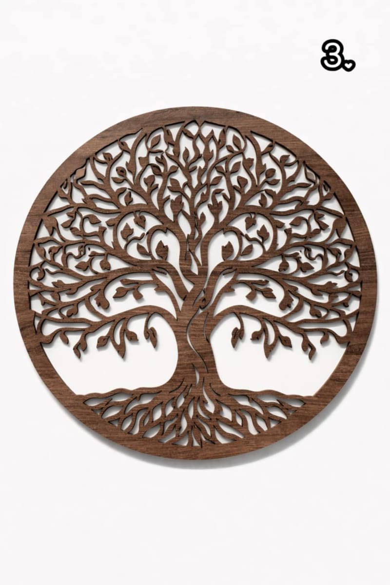 strom života v kruhu