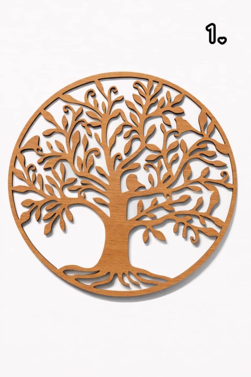 strom života v kruhu