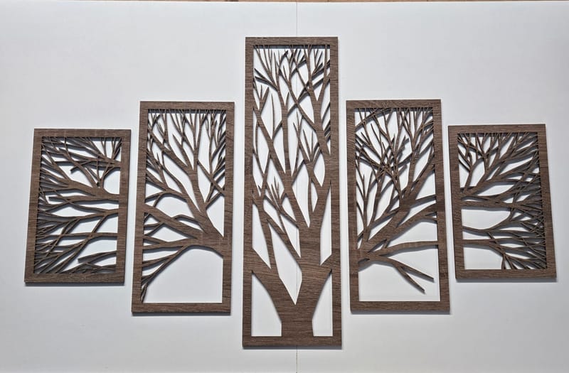 strom života v rámu