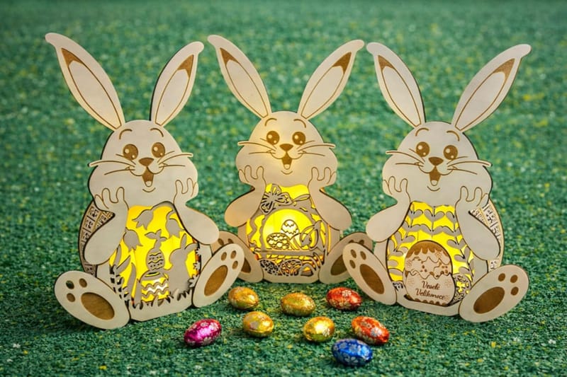 🍀Velikonoční svítící dekorace