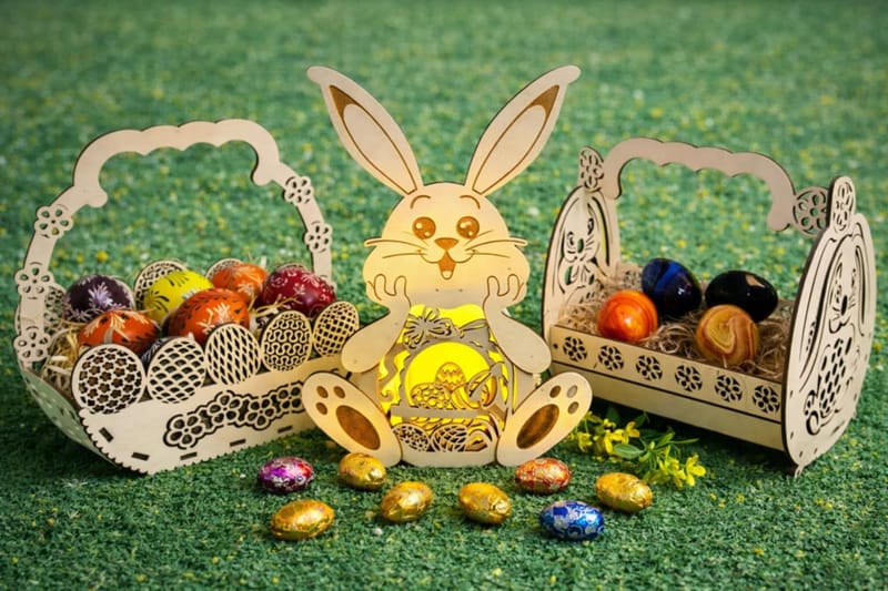 🍀Velikonoční svítící dekorace
