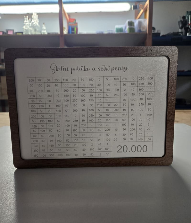 ❣️Dřevěná pokladnička  - pro děti i dospělé❣️
