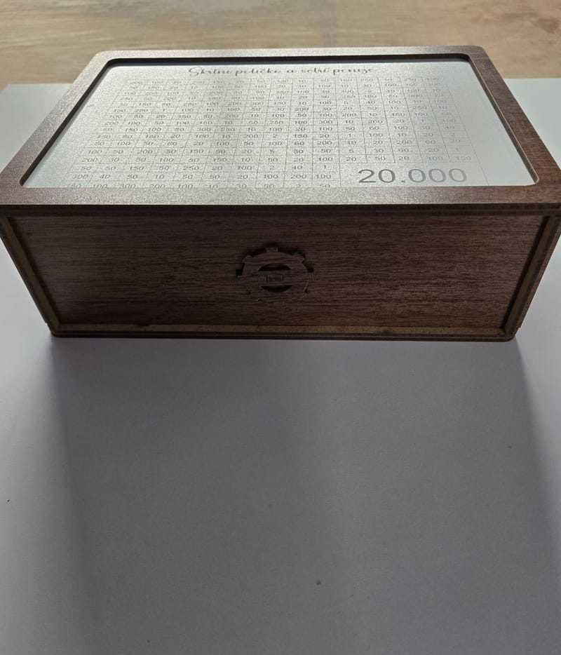 ❣️Dřevěná pokladnička  - pro děti i dospělé❣️