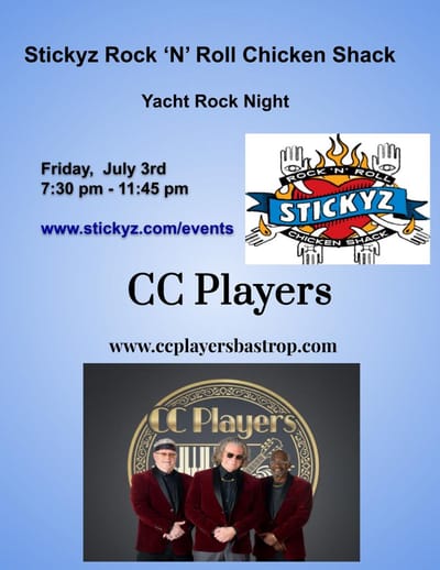 Stickyz July 3rd