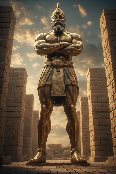 The Nebuchadnezzar Statue.