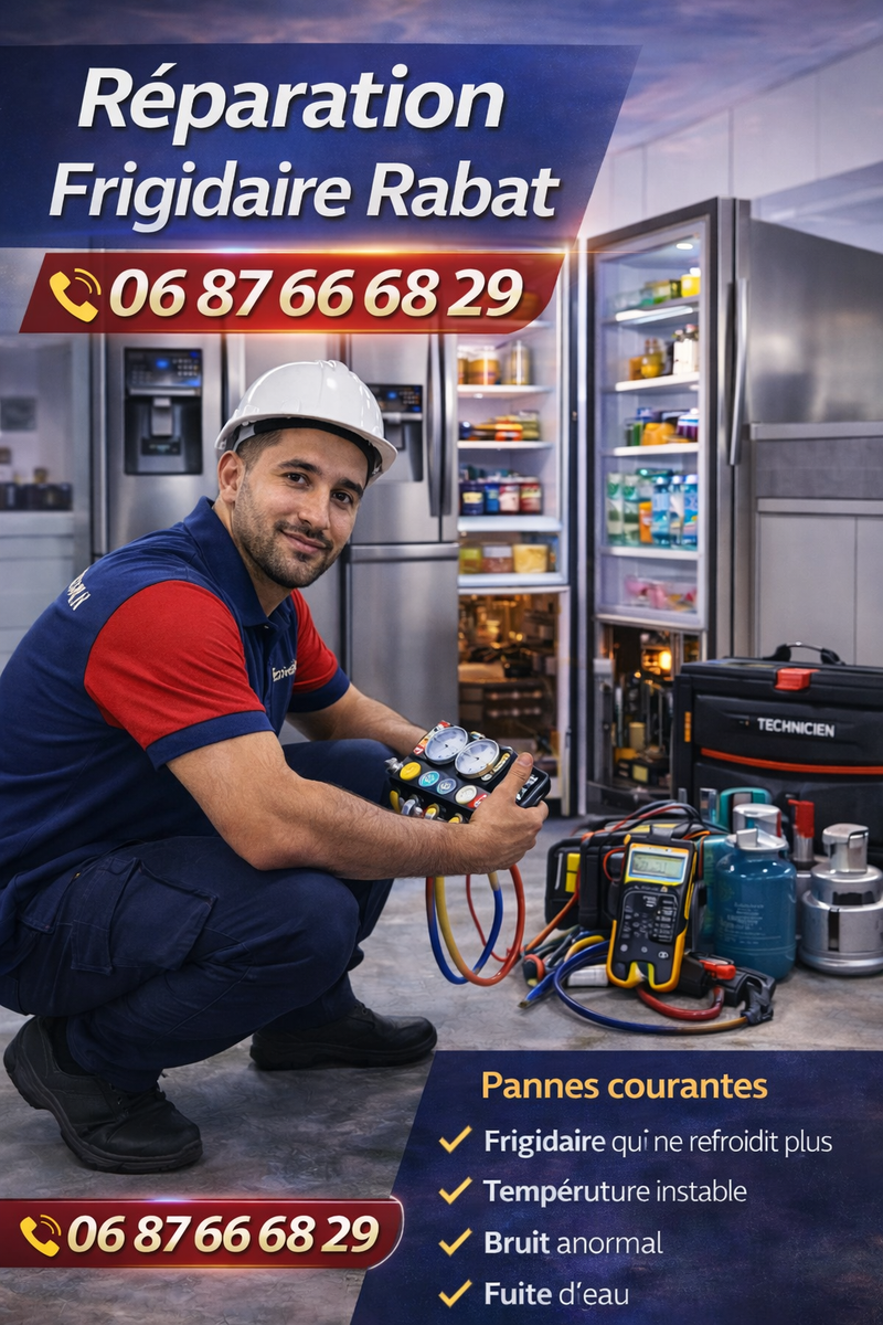 Réparation Frigidaire Rabat