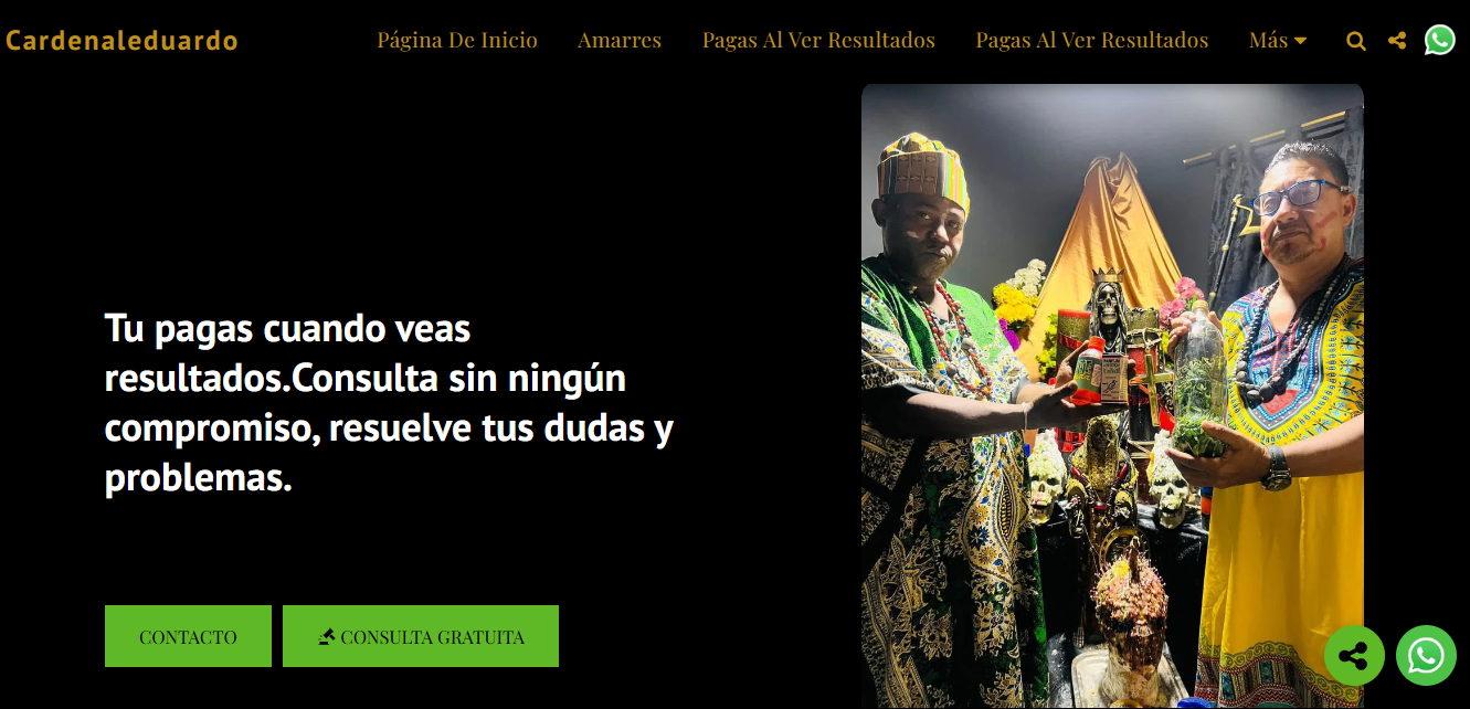 Sitio web del cardenal Eduardo