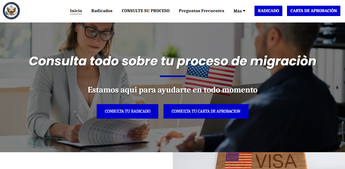 Pagina web de visas world