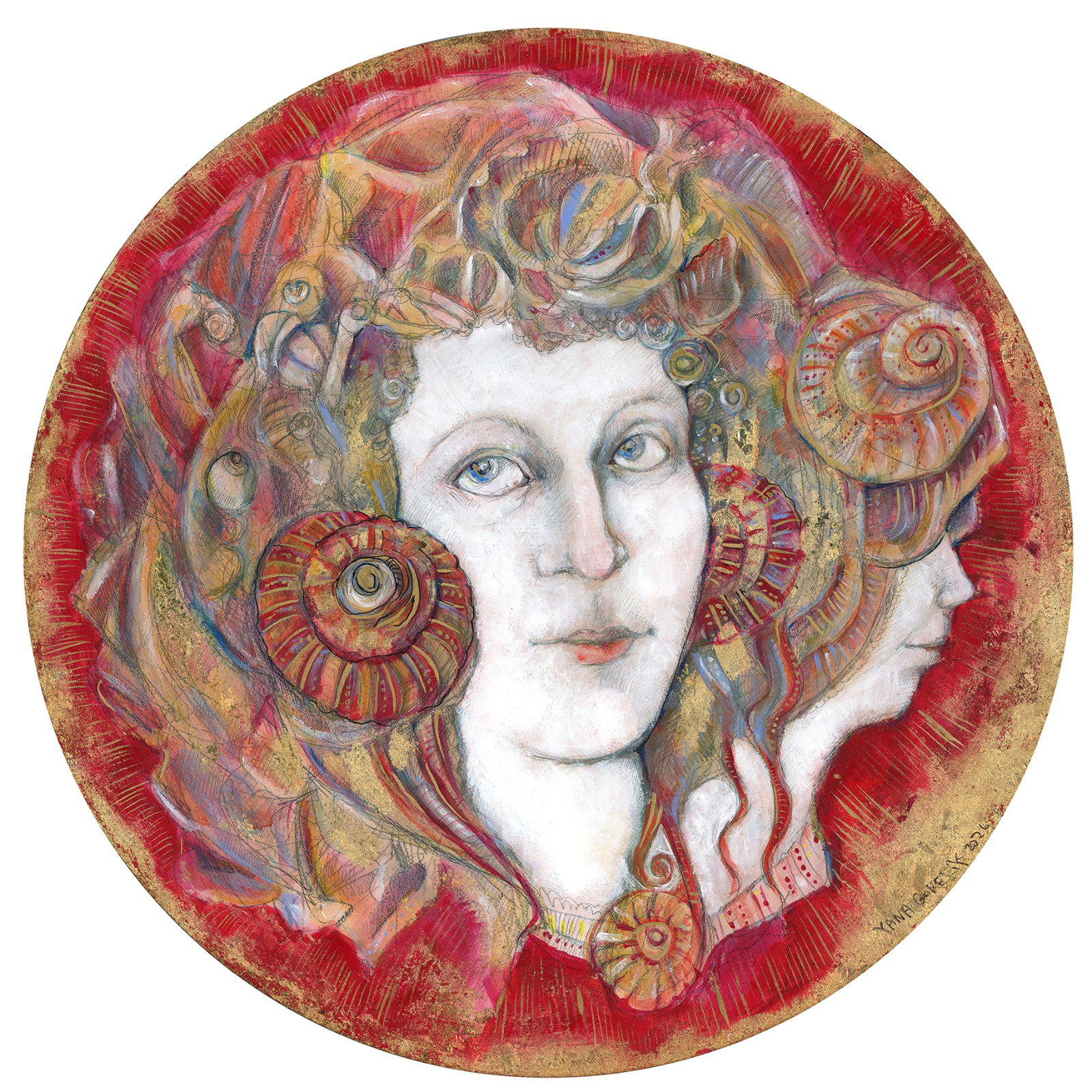 Yana Gorelik / Red Headdress