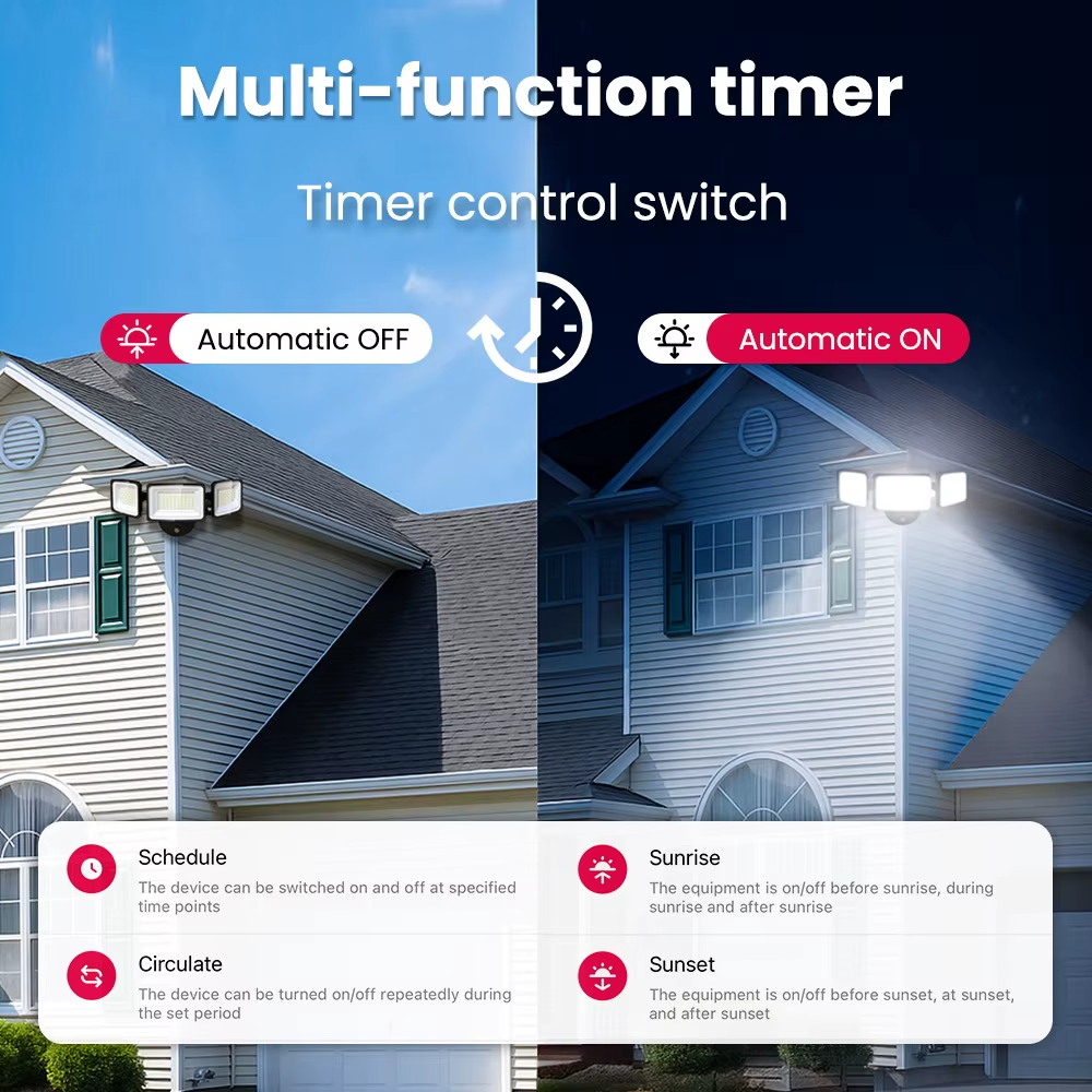 Tuya WiFi Smart Timer Switch with Remote Control, Monitoring & Built-in Temperature/Humidity Sensor M280
