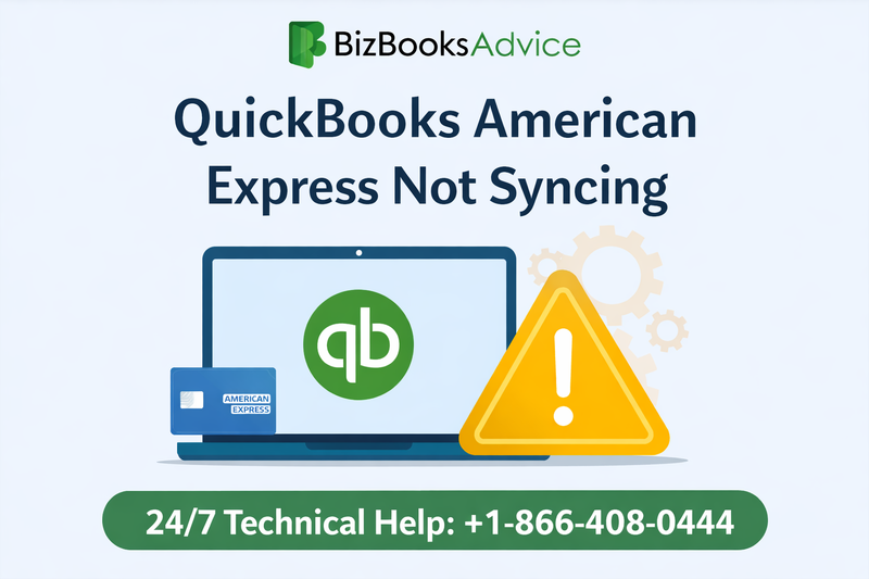 QuickBooks American Express Not Syncing Fix Issues Fast - bizbooksad...