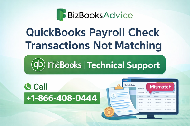 QuickBooks Payroll Check Transactions Not Matching Fix Guide - bizbo...