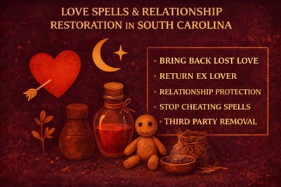 Bring Back Lost Love, Return Ex Lover & Relationship Protection Spell Guidance in South Carolina