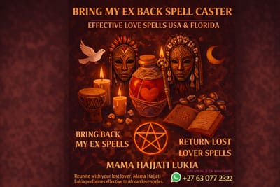 Powerful Bring Back Lost Lover Spell – Effective African Love Spells USA & New York