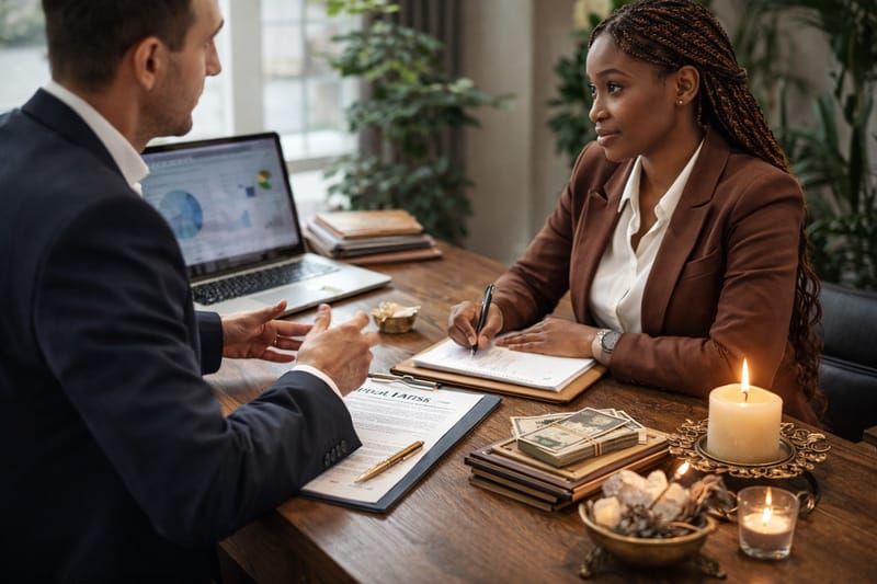 Structured Consultation Before Spiritual Work