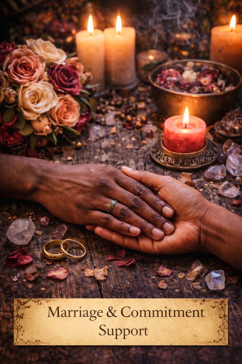 Marriage & Commitment Support
